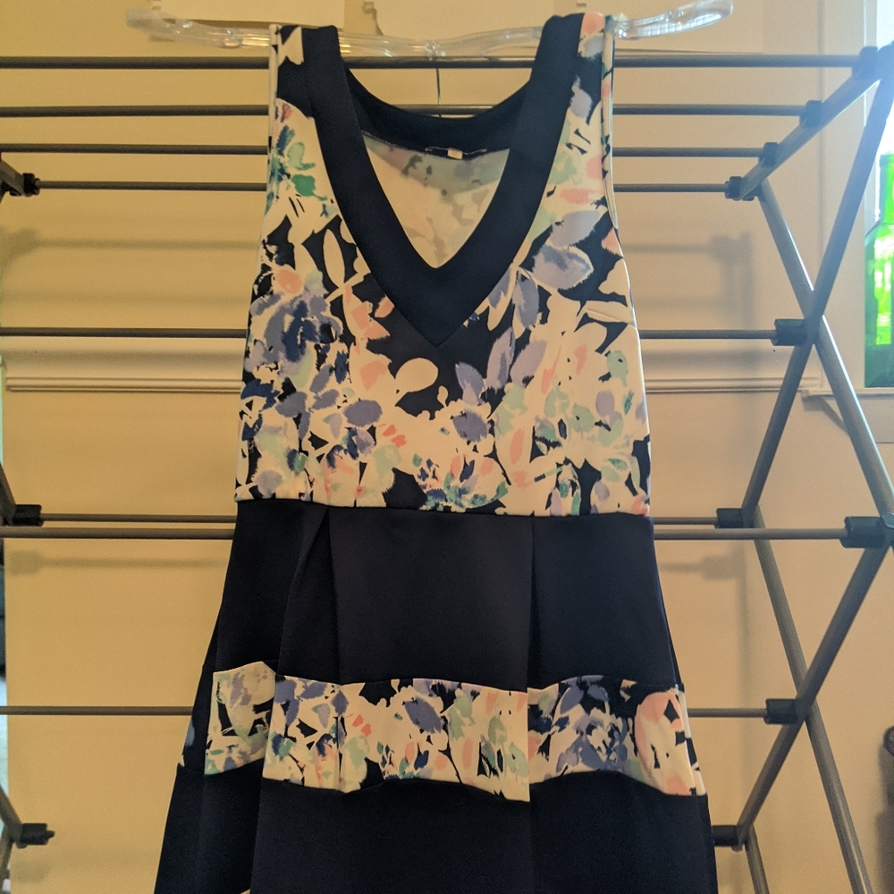 Floral stripped dress